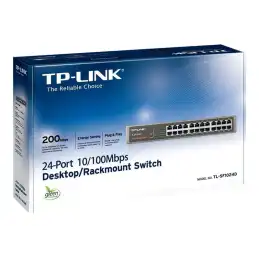 TP-LINK 24-port 10 - 100M Switch, 24 10 - 100M RJ45 ports (TL-SF1024D)_3